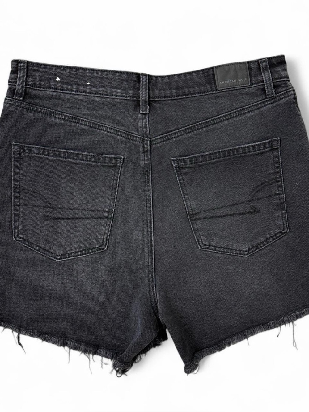American Eagle High-Rise Stretch Denim Shorts
